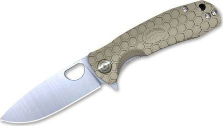 Honey Badger Honey Badger Flipper Knife D2 Large Tan