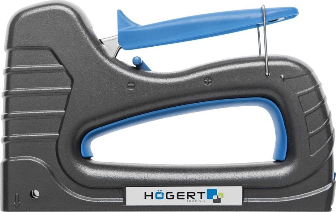 Högert Technik Capsator manual din aluminiu tip J, capse 6-16 mm si cuie 15 mm si 16 mm HT2C004