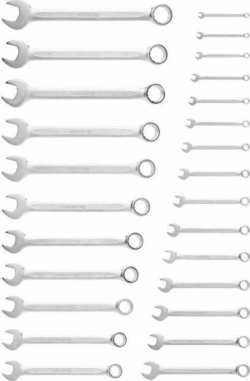 Högert Technik Set chei combinate 26 buc, 6-32 mm, CrV, DIN 3113 HT1W496