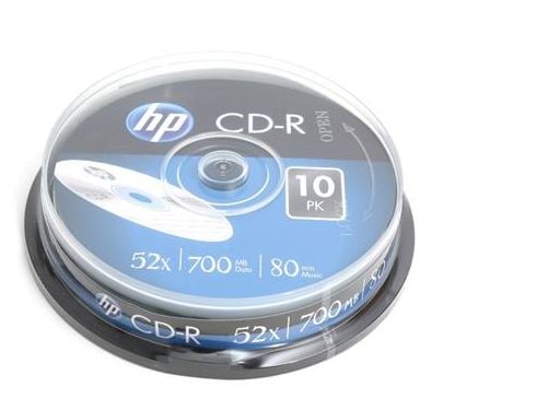 HP CD-R 52X 700MB 10 CAKE 12933