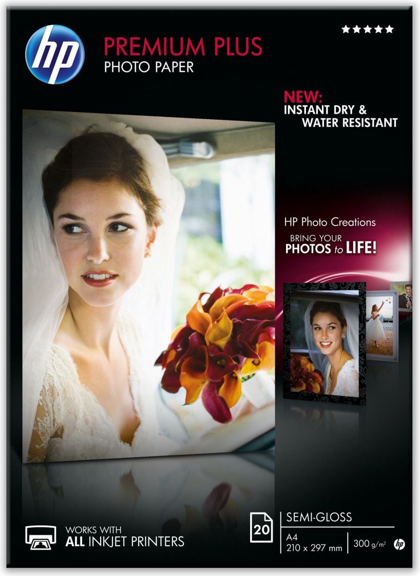 Hartie foto HP Premium Plus Semi-gloss CR673A, A4