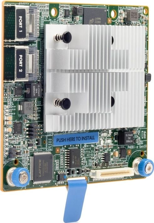HPE Smart Array E208i-SR și G10 SAS 12G ModularLHController (utilizare numai în cazul co-GPU cu existența necesar) dl20160360g10