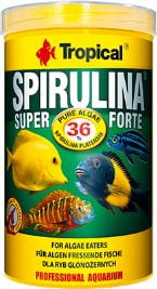 Hrana cu spirulina pentru pesti Tropical Super Spirulina Forte, 1000ml / 200g