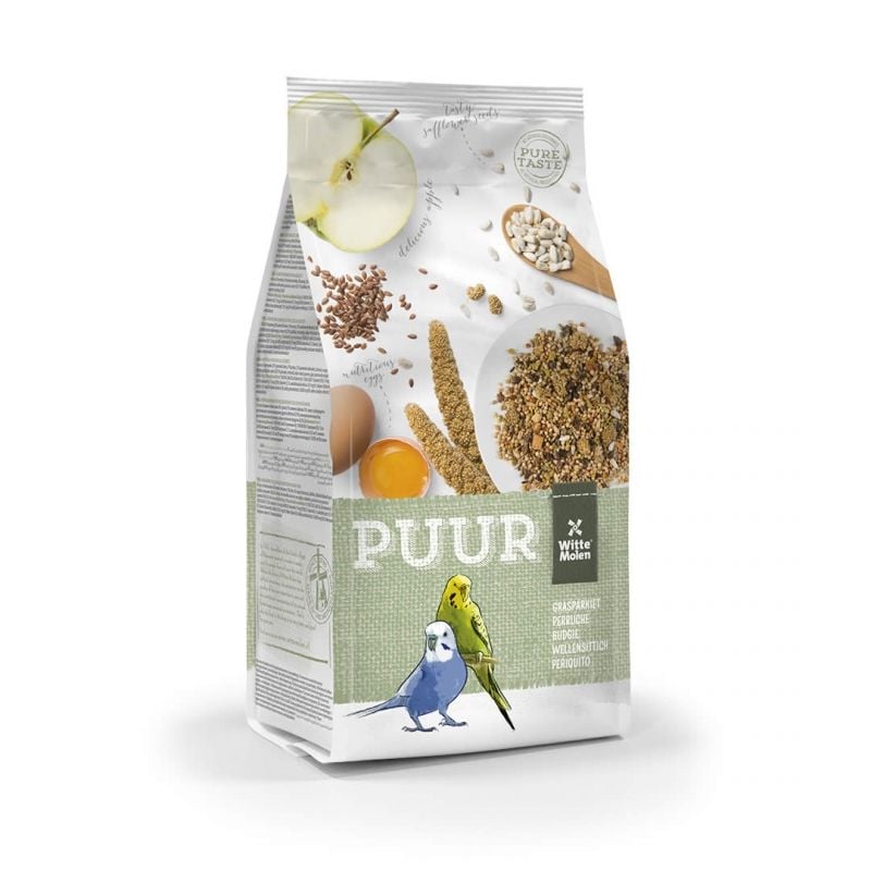 Hrana papagali, Witte Molen, Puur, Budgies, 750g