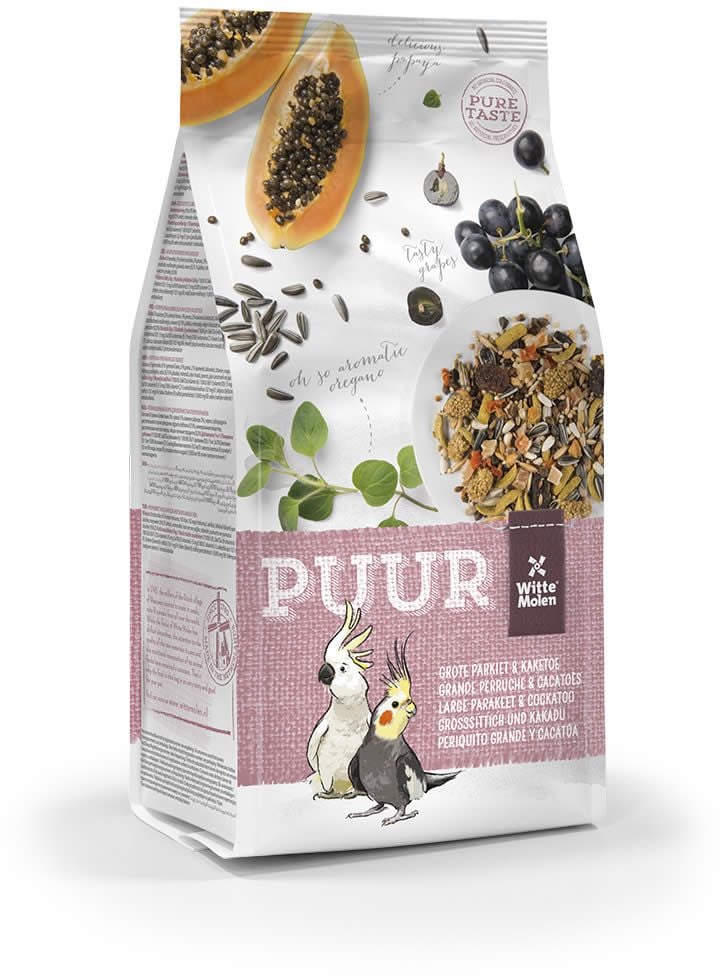 Hrana papagali, Witte Molen, Puur, Talie medie, 750g