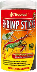 Hrana pentru crustacee Tropical Shrimp Sticks, 100ml / 55g