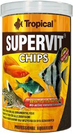 Hrana pentru pesti de acvariu Tropical, Supervit Chips, 1000 ml, 520 g