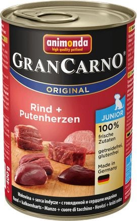 Hrana umeda pentru caini, Animonda, Vita/Curcan, 800 g