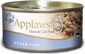 Hrana umeda pentru pisici, Applaws, Peste Oceanic, conserva 70 g