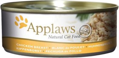 Hrana umeda pentru pisici, Applaws, Piept Pui, conserva 156 g