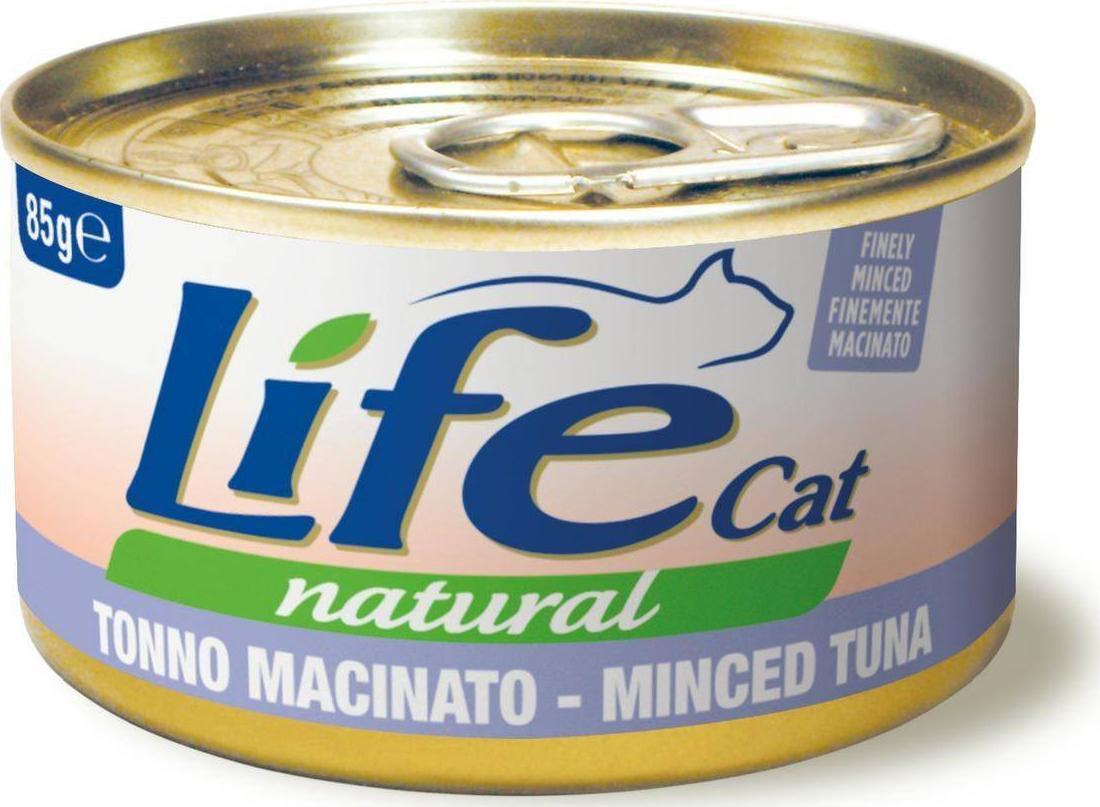 Hrana umeda pentru pisici Life Ton maruntit Conserva, 85g