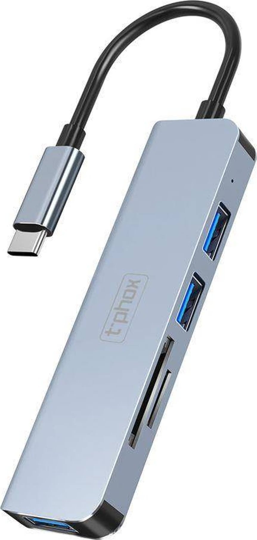 HUB T-Phox T-PHOX TPH2041 5IN1 USB-C/HDMI USB3.0x1+USB2.0x1+HDMI 4K