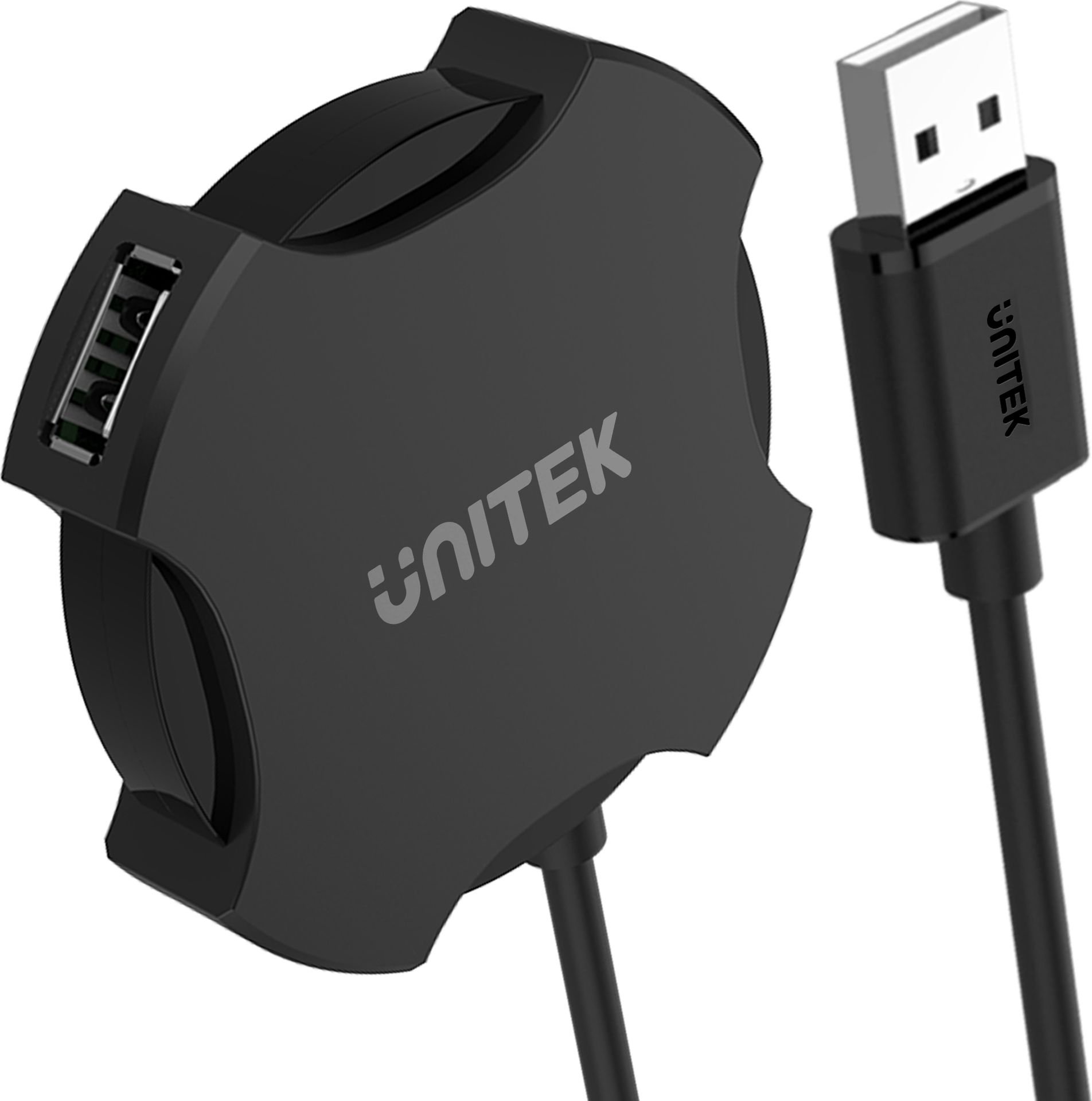 Hub , Unitek , 4x USB 2.0 , micro , Y2178