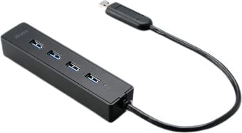 HUB USB Akasa Connect 4SX 4x USB-A 3.0 (AK-HB-08BK) în română