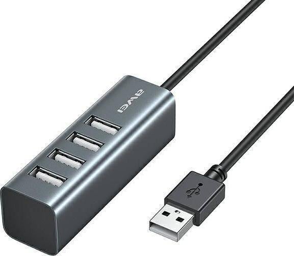 Hub-uri - HUB USB Awei CL-122 4x USB-A 2.0 (6954284085434)