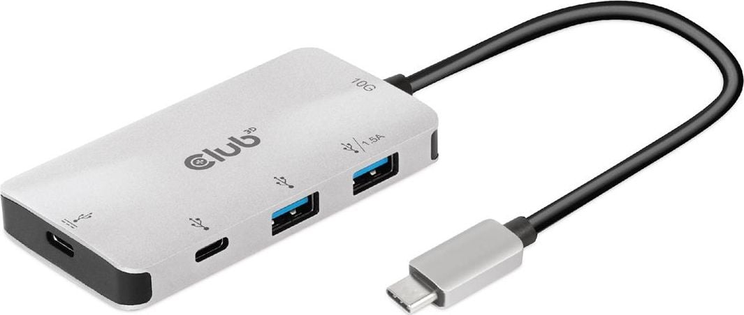 HUB USB Club 3D 1x USB-C + 2x USB-A 3.1 Gen1 (CSV-1543)