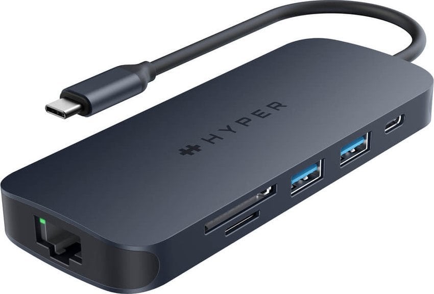 HUB USB HyperDrive Koncentrator HyperDrive Next 8-Port USB-C Hub HDMI/4K60Hz/SD/RJ45/PD 3.1 140W pass-through