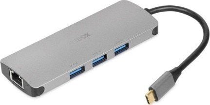 HUB USB iBOX HUB USB/LAN/HDMI IUH3RJ4K