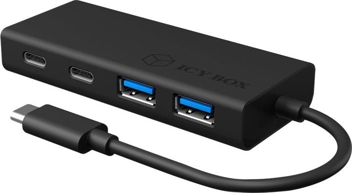 Hub-uri - Hub 4-Port USB 3.0 HUB IcyBox tip C zu 2xType C-> O 2xType de vânzare cu amănuntul extern
