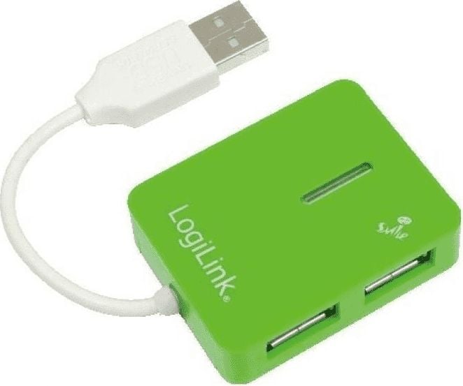 Hub USB LogiLink 4x USB-A 2.0 (UA0138)