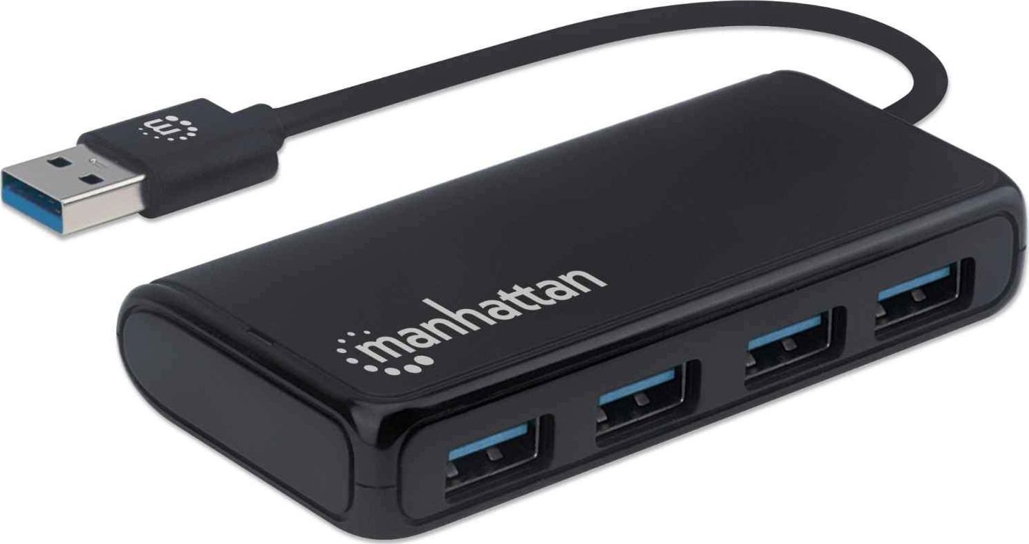 HUB USB Manhattan 4x USB-A 3.0 (164900)