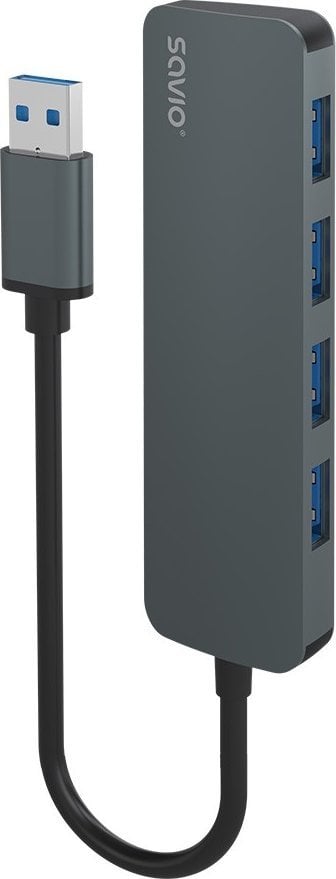 Hub-uri - HUB USB Savio 4x USB-A 3.1 Gen1 (SAVIO AK-53)
