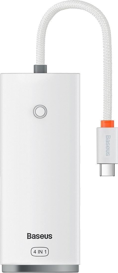 HUB USB Seria Baseus Lite 1x USB-C + 4x USB-A 3.0 (WKQX030302)