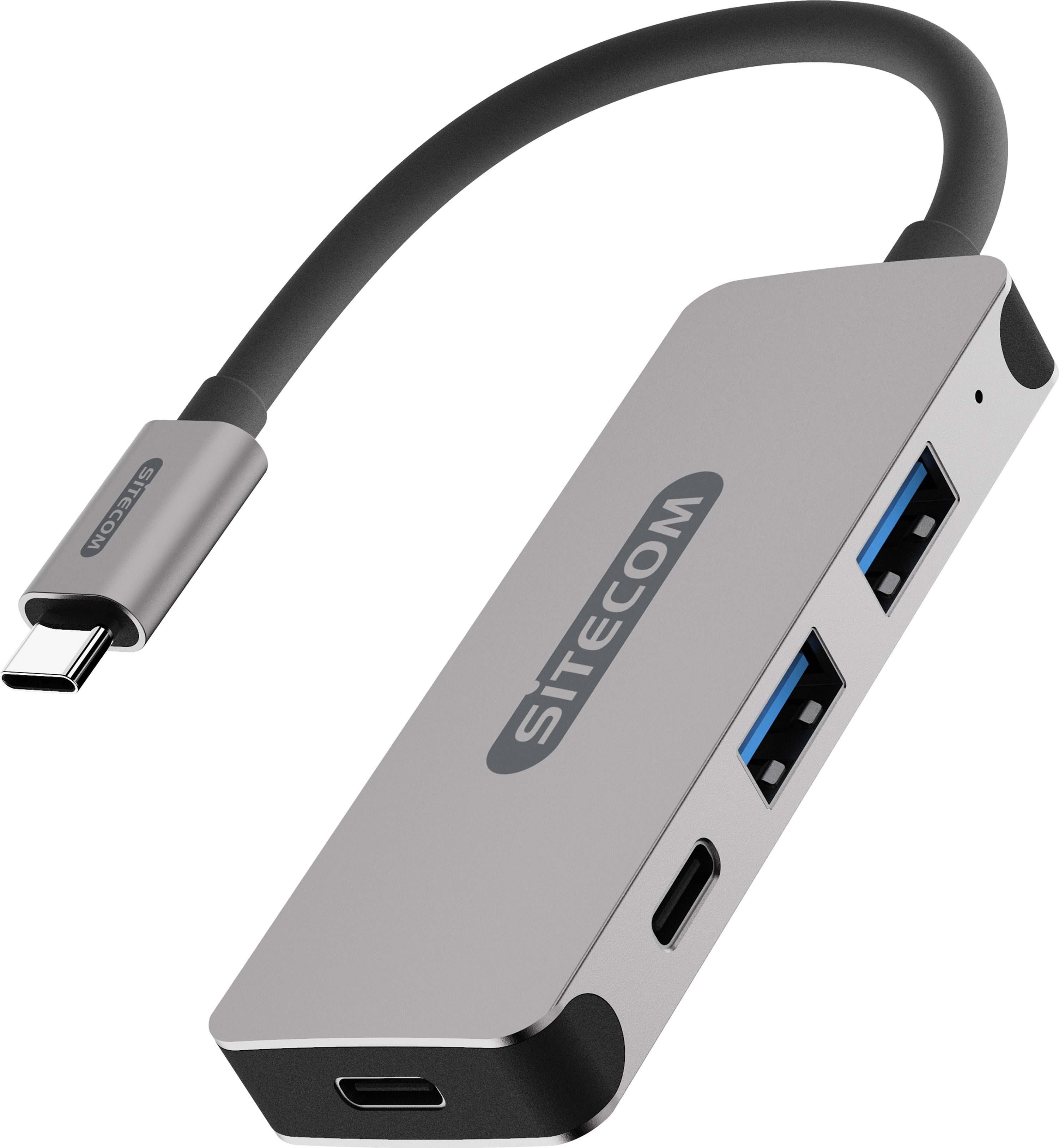 Hub-uri - HUB USB Sitecom CN-384 2x USB-C + 2x USB-A 3.1 Gen1 (001909790000)