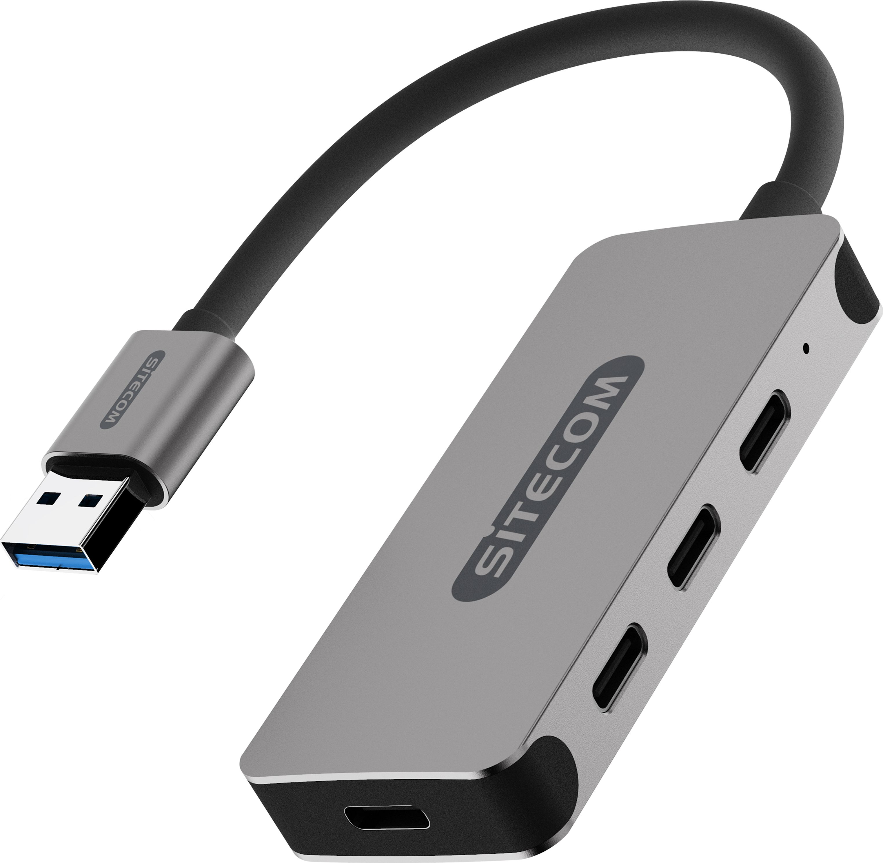 HUB USB Sitecom CN-388 4x USB-C + 3.1 Gen1 (001909820000)