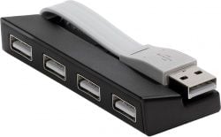 Hub-uri - HUB USB Targus 4x USB-A 2.0 (ACH114EU)