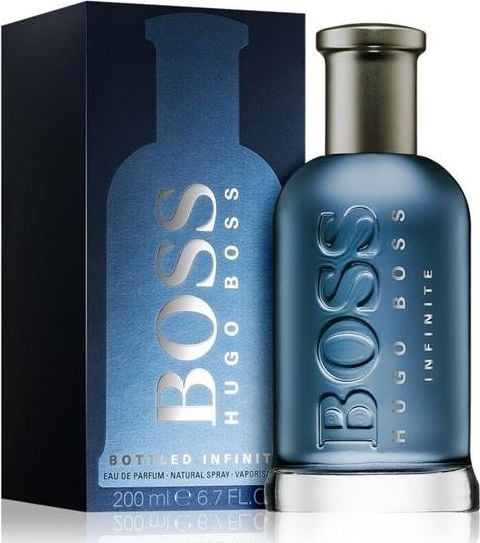 Hugo Boss Bottled Infinite EDP 200 ml se traduce in romana ca Hugo Boss Infinit EDP 200 ml.