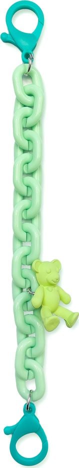 Hurtel Color Chain (rope) kolorowy łańcuszek łańcuch zawieszka do telefonu portfela plecaka zielony