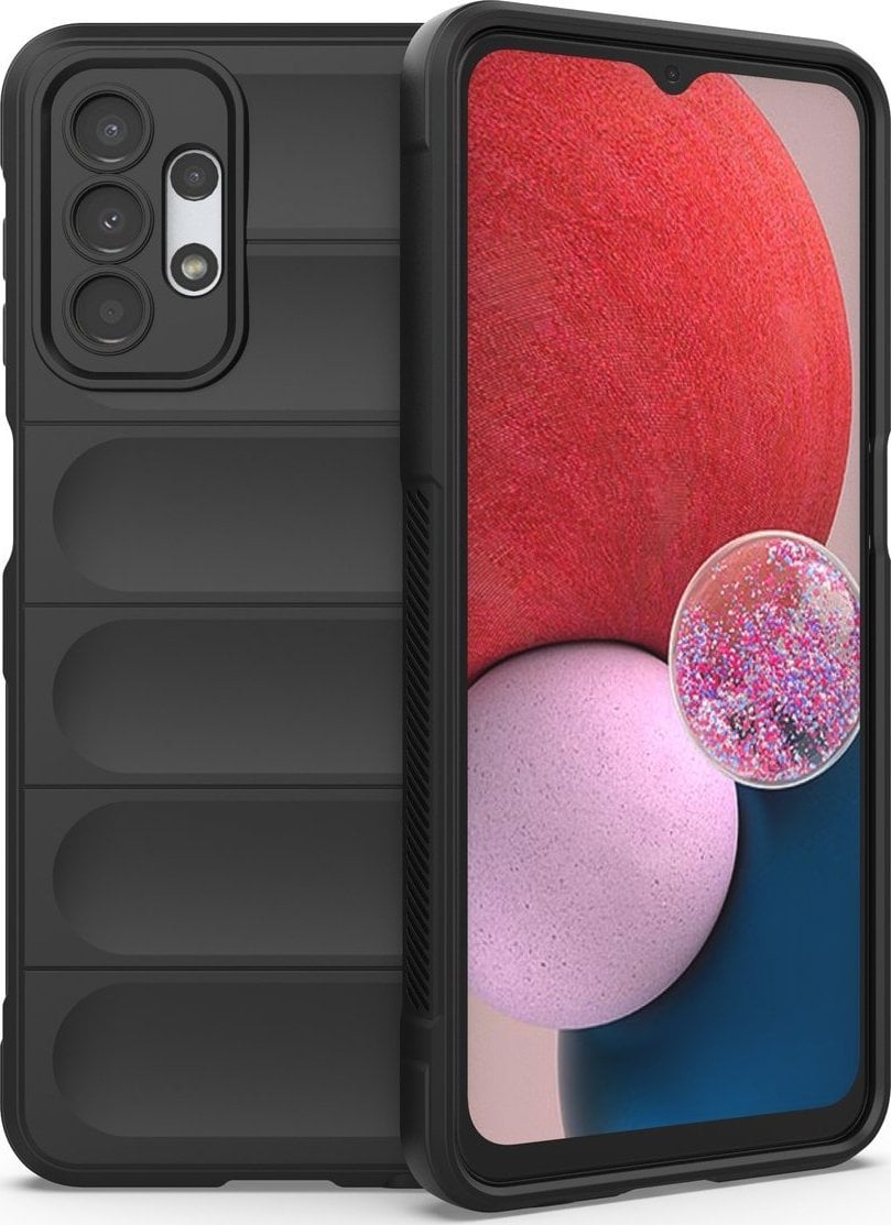 Hurtel Magic Shield Case etui do Samsung Galaxy A13 5G elastyczny pancerny pokrowiec czarny