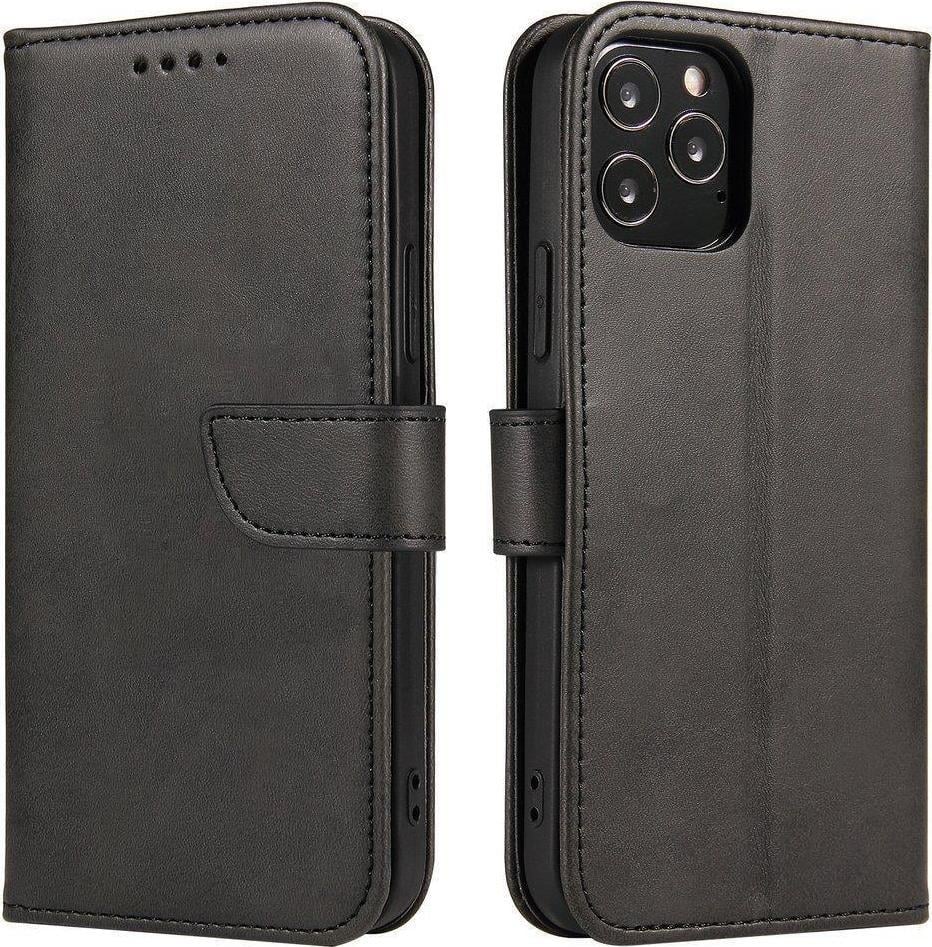 Hurtel Magnet Case elegancki futerał etui pokrowiec z klapką i funkcją podstawki Samsung Galaxy A53 5G czarny