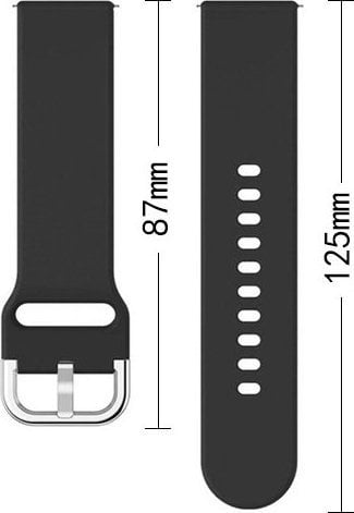 Accesorii ceasuri - Hurtel Silicone Strap TYS opaska do smartwatcha zegarka uniwersalna 22mm turkusowy