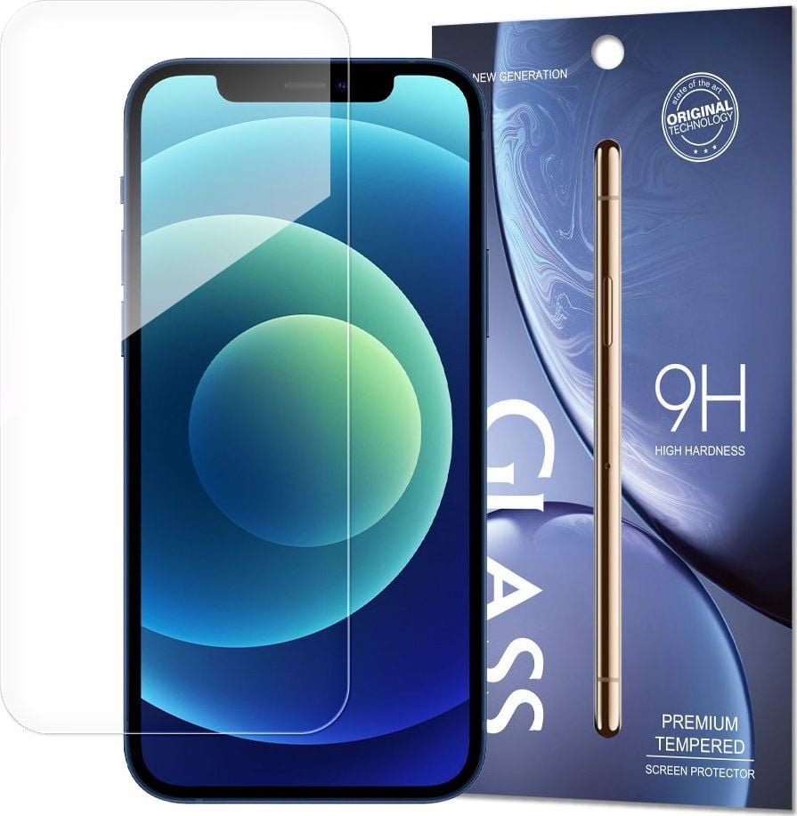 Hurtel Tempered Glass szkło hartowane 9H iPhone 12 Pro Max (opakowanie koperta)