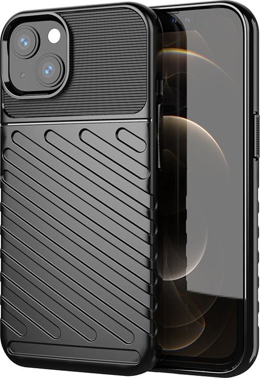 Hurtel Thunder Case Elastyczne Pancerne Etui Pokrowiec Iphone 13 Czarny