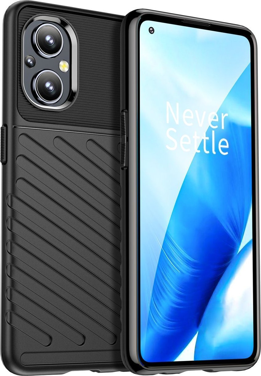 Hurtel THUNDER CASE ELASTYCZNE PANCERNE ETUI POKROWIEC OPPO RENO7 4G / F21 PRO CZARNY