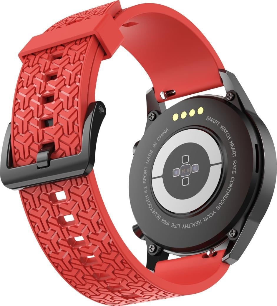 Hurtel Watch Strap Y pasek do Samsung Galaxy Watch 46mm opaska bransoleta do zegarka czerwony