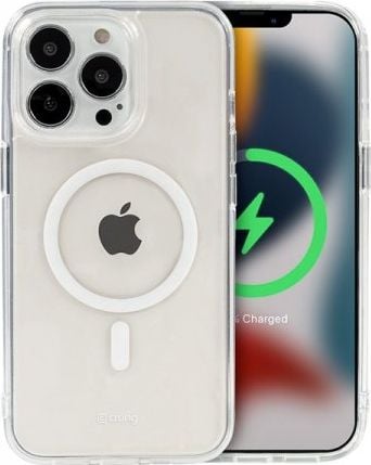 Husă Crong Crong Clear MAG - Husă MagSafe pentru iPhone 13 Pro Max (transparentă)