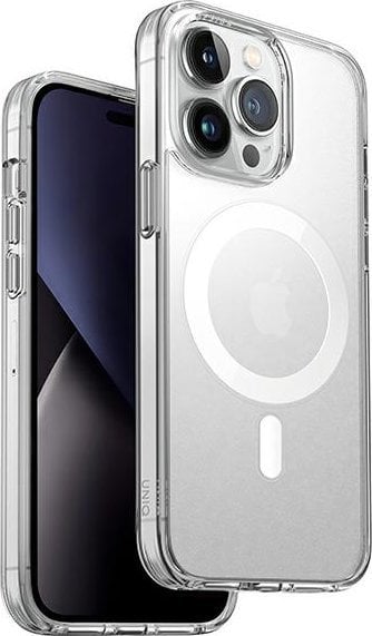 Husă Uniq UNIQ LifePro Xtreme iPhone 14 Pro 6.1` Magclick Încărcare transparentă/îngheț transparent