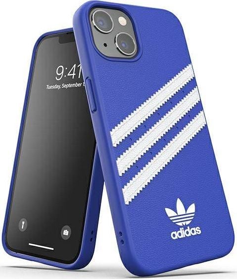 Husă Adidas Adidas OR Mulata PU iPhone 13 Pro / 13 6.1` albastru/Colegial Royal 47116