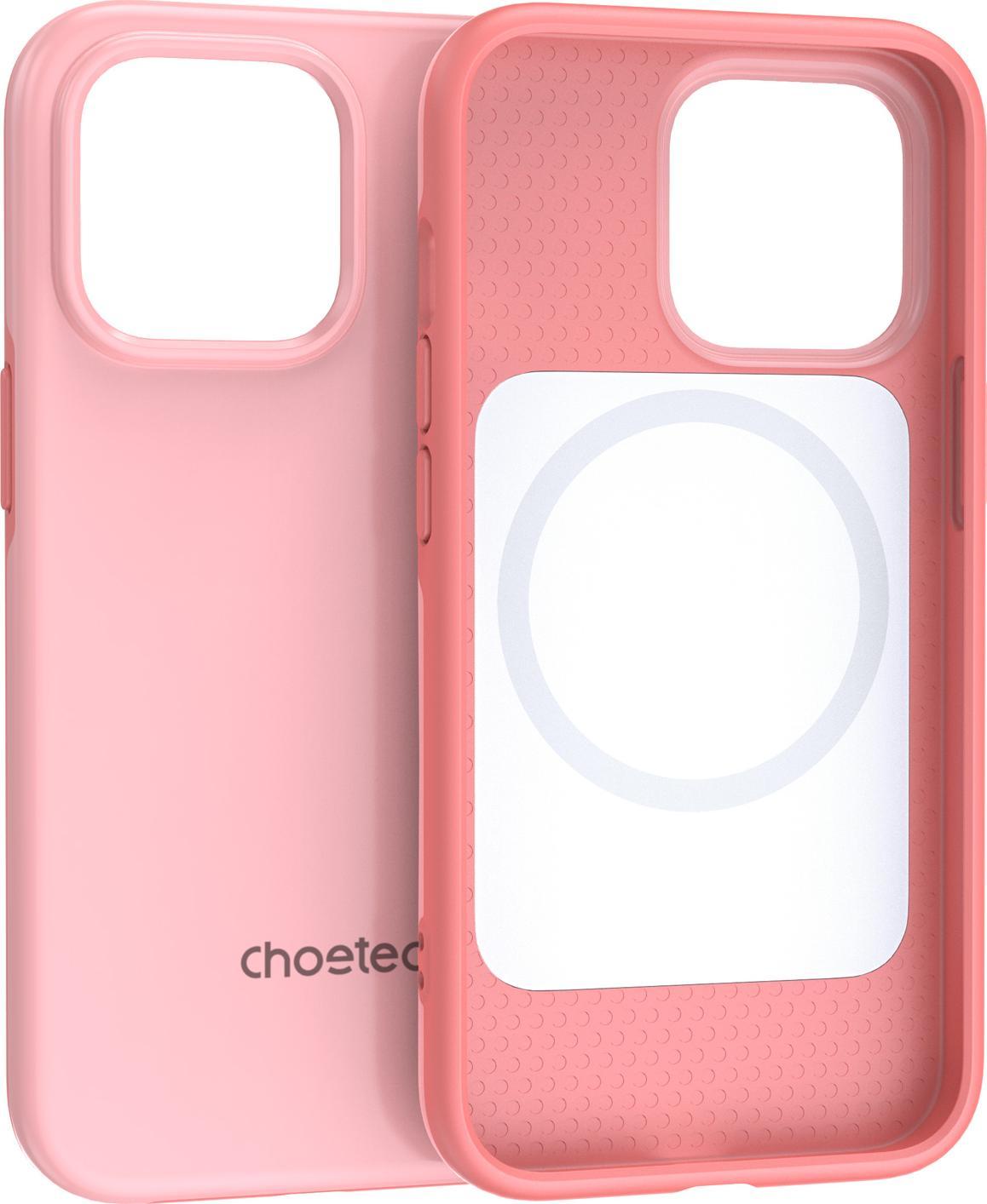 Husa Choetech Choetech MFM Anti-cadere Made For MagSafe Husa pentru iPhone 13 Pro roz (PC0113-MFM-PK)