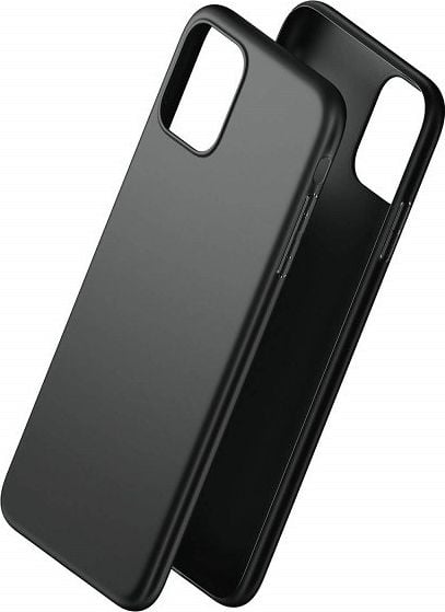 Husa de protectie 3MK Matt Case pentru Iphone 11 Pro, 1.2mm, Negru