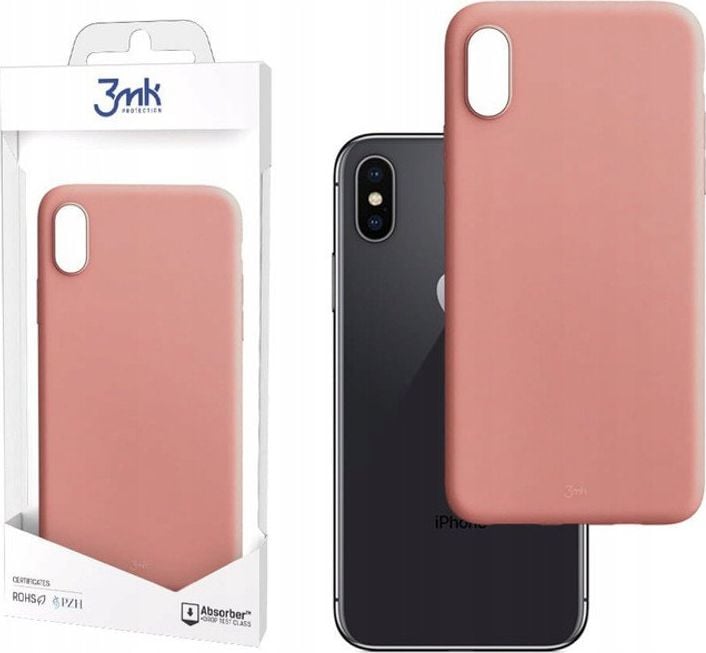 Husa de protectie 3MK pentru iPhone X/XS - 3mk Matt Case Lychee