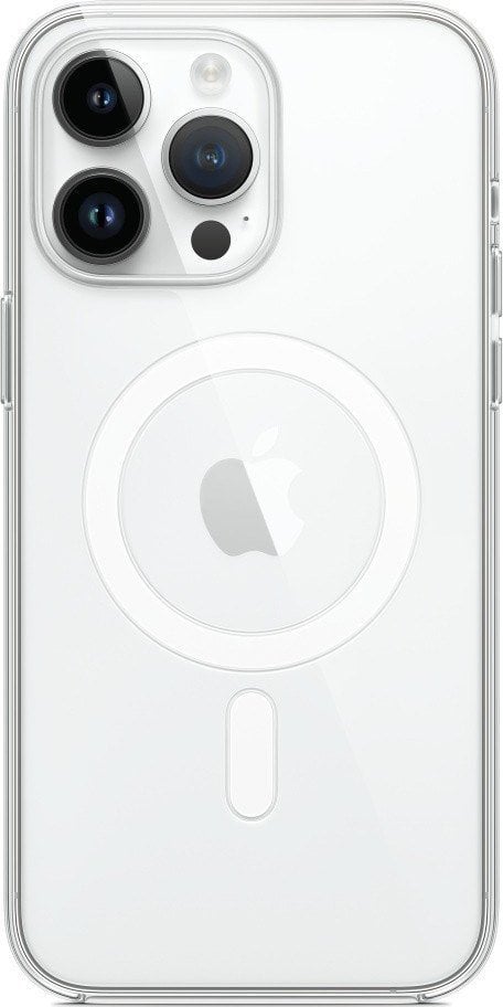 Husa de protectie Apple Clear Case with MagSafe pentru iPhone 14 Pro Max, Transparent