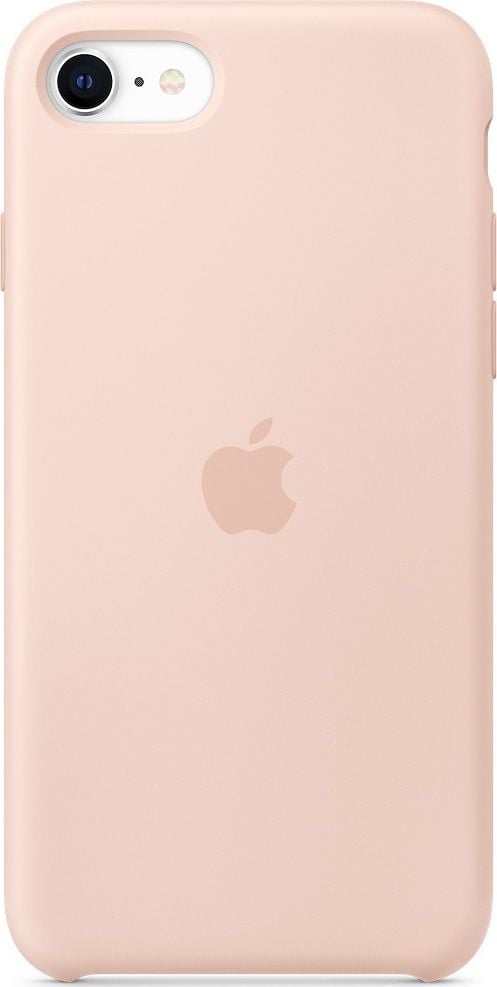 Huse telefoane - Husa de protectie Apple pentru iPhone SE 2, Silicon, Pink