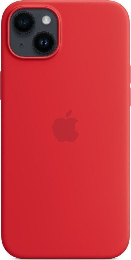 Husa de protectie Apple Silicone Case with MagSafe pentru iPhone 14 Plus, (PRODUCT)RED