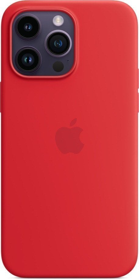 Husa de protectie Apple Silicone Case with MagSafe pentru iPhone 14 Pro Max, (PRODUCT)RED