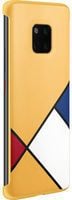 Huse telefoane - Husa de protectie Huawei Abstract Art Theme pentru Mate 20 Pro, Yellow
